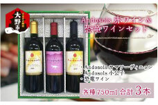 Andosols赤ワイン&恐竜ワインセット