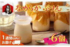 食品添加物不使用「なめらかぷりん」6個セット