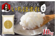 【令和6年産】福井県産 いちほまれ（白米）10kg