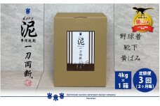 泥汚れ専用洗剤 泥-doro -一刀両断 4kg×1箱 定期便3回（2ヶ月毎） [D-019001]