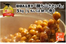 【先行予約】価値ある里芋「勝ち山さといも 5kg」 サイズ L～M混合 等級 秀 ※2024年12月中旬より順次発送 [A-040006]