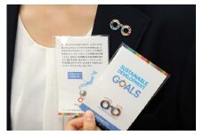 めがねのまちさばえSDGｓ『グローカルピンバッジ』［A-06901］
