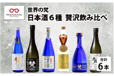 【鯖江の銘酒を贅沢に飲み比べ】【ふるさと納税】【先行予約】【限定60セット】世界の梵 2025年11月お届け 日本酒6種飲み比べ [G-01106] /純米大吟醸 鯖江市 梵 限定 日本酒 ギフト 贈り物 飲みくらべ プレゼント 家飲み