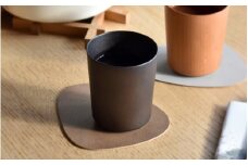 【Hacoa】食卓に温もりを添える天然木チェリーのコップ ダークブラウン「Wooden Cup」  [C-06102b] /カップ  230ｍｌ コップ タンブラー 木製 ウッド チェリー ギフト プレゼント おしゃれ シンプル ハコア