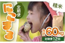 【先行予約】【令和6年産 新米】《定期便12回》精米 にこまる 5kg （計60kg）＜食味値85点以上！低農薬栽培＞ ／ 高品質 鮮度抜群 福井県 あわら市産 ブランド米 白米 お米 米《出荷直前精米でお届け！》 ※2024年10月中旬以降発送予定 [aw066-h002]