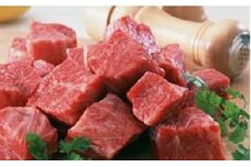 若狭牛モモ肉サイコロステーキ用