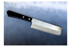 源明利ステンDP多層鋼ゴールド薄刃　黒合板柄
