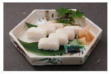 日本料理一乃松の「えんがわ寿司」