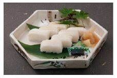 日本料理一乃松の「えんがわ寿司」