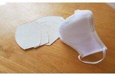 【越前和紙】布マスクwith消臭和の紙（オーガニックコットン使用）