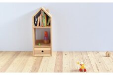 絵本の家 (絵本棚＋収納棚)【日記家具】