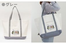 からすちゃん トートバックL：グレー　＜かこさとし＞