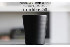 【越前漆器×アウトドア】Teonマットブラック タンブラー 伝統技術が生む上質な逸品 2個セット