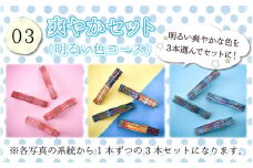 丸岡城のお姫様気分！越前織の端っこを使ったエコなヘアクリップ（爽やかセット） [A-9401_03]