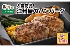 人気商品！江州屋のハンバーグ [A-10705]