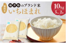 【令和6年産】 福井県のブランド米 いちほまれ 無洗米 10kg （5kg × 2袋） 【 無洗米 人気 品種 ブランド米 特A 】 [C-6105]