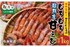 [A-4348] 【訳あり】やまにの選ぶ ワケ有り もちもち甘えび1kg