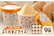  平飼い福地鶏「ふくたまごアイス」9個セット (ノーマル)【アイス アイスクリーム 洋菓子 スイーツ お菓子 デザート 詰め合わせ 詰合せ セット 冷凍 贈答 プレゼント ギフト 人気 お中元 夏ギフト 暑さ対策 】 [A-4940_01]