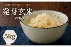 【令和6年産】発芽玄米 農薬・化学肥料不使用 つや姫 特選 5kg ～上品な甘みと旨味～ 【玄米 米 コメ こめ お米 ブランド米 ギャバ GABA 特別栽培 食物繊維 栄養 ごはん ご飯 ふるさと納税米】 [B-2930]