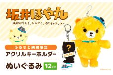 坂井市公式キャラクター「坂井ほや丸」ぬいぐるみ12cm ＆ 限定アクリルキーホルダー 【ほや丸 ご当地キャラクター 公式 キャラクター グッズ ヌイグルミ 縫いぐるみ キーホルダー セット 】 [A-20601]