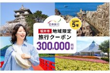 福井県坂井市 日本旅行 地域限定旅行クーポン 300,000円分 【旅行 観光 宿泊 券 トラベルクーポン クーポン券 福井県 坂井市】 [W-22001]