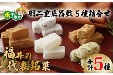 羽二重風呂敷5種詰合せ（各種10個入り）[A-011001] / はぶたえ 羽二重餅 はぶたえ餅 和菓子 餅 お餅 餅菓子 はぶたえもち 大納言 きなこ よもぎ 黒ゴマ 黒胡麻 お菓子 菓子 詰め合わせ 詰め合わせ セット 銘菓 食べ比べ 蓬餅 よもぎ餅 よもぎもち きな粉 きなこ きな粉餅