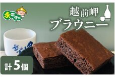越前岬ブラウニー[A-071001] チョコレート チョコ 洋菓子 濃厚 ブラウニー 米粉 酒蔵 田辺酒造 酒粕 バレンタインデー ホワイトデー 福井県 永平寺 ギフト プレゼント 箱