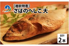 越前特産　さばのへしこ大　2本セット
