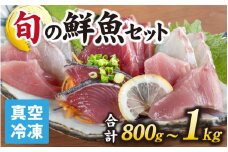 【日本海鮮魚】漁師厳選鮮魚真空冷凍セット 約800g～1.0kg(3種以上) | 魚 詰め合わせ 新鮮 煮物 焼き物 お造り 刺身 晩酌 食卓 BBQ 急速冷凍 真空パック 鮮魚セット 詰合せ 鮮魚店 厳選 お任せ 鮮度 産直 海鮮 加熱用 冷凍保存 福井県 南越前町 越前 送料無料