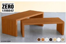 [e42-m002_07] ローテーブル ZERO 1205042 日本製 完成品 大きめサイズで作業がはかどる！キッズルームにも【家具 インテリア テーブル テレビ台 北欧風 木製】【カラー：オークでお届け】