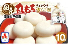 雪んこ餅 丸もち 杵つき 700g（70g × 10個 ）国産【雑煮 御馳走 添加物不使用 少量 食べきり】 [e26-a008]