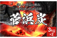 菅浜炭（木炭） 6kg【炭 すみ 高品質 木炭 野外 キャンプ バーベキュー レジャー アウトドア BBQ 燃料 少煙 消臭 脱臭 火鉢 囲炉裏 七輪 炭火焼き 炭焼き 焼肉 川遊び 行楽 安全 安心 国産】 [m31-a002]