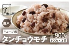 もち米 令和6年産 キューブ米 タンチョウモチ 2合 × 3個 計900g 真空パック 新庄やまびこ米（白米） [m23-a010]