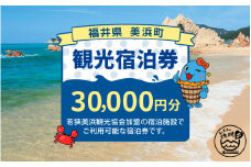 福井県美浜町観光宿泊券（30,000円分）【ギフト 母の日 父の日 こどもの日 敬老の日】  [m07-j001]