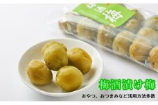梅酒の梅 2袋セット(梅酒に入れて、おやつに、おつまみに、煮詰めてジャムに) [№5580-0093]