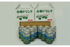 梅ドリンク12本（6本ずつ化粧箱入り） [№5580-0114]