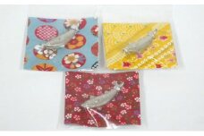 鯖の箸置き　3つ　錫（すず）製 [№5580-0122]
