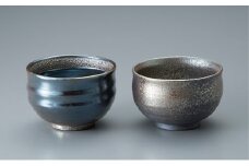 若狭鳳足焼　丸ぐい呑み ペア［髙島屋選定品］ [№5580-0227]