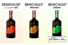 梅酒 BENICHU 750ml　6本セット[髙島屋選定品］ [№5580-0297]