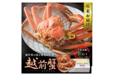年末発送 訳あり茹で越前ガニ 500g以上×3杯(脚折れ) カニ ズワイガニ ボイル 福井県 [№5580-1269]
