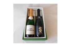ワインと日本酒のスパークリング飲み比べセット【1214203】