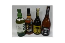 ウイスキー白州・富士山に富士山焼酎の麦・芋のセットです。【1278131】