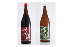 ＜山梨県産＞一升瓶ワイン「蔵出し葡萄酒」　赤白セット(1800ml×2本)【1281967】