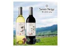サントネージュワインがお届けする 山梨産甲州とマスカット・ベーリーAの飲み比べセット【1295009】