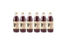 山梨県産 濃厚ストレート葡萄100%ジュース 1000ml 6本セット【1327576】