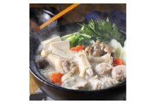 コラーゲンたっぷり!地鶏水炊きセット(白湯鍋) 2-3人前【1377511】