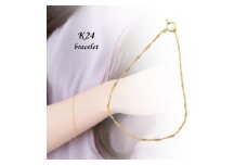 ＜山梨県＞＜ジュエリー＞K24 pure gold/ピュアゴールド ブレスレット_ ブレスレット 純金 K24 アクセサリー ピュアゴールド ジュエリー 山梨県 ゴールド 人気 おすすめ 送料無料 贈答 ギフト プレゼント 【1452876】