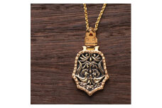 ＜Do＿goods＞古墳時代の造形美　藤ノ木古墳モデル杏葉ネックレス  659-875-G_goods＞古墳時代の造形美　藤ノ木古墳モデル杏葉ネックレス  659-875-G【1490359】
