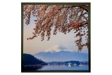 富士山アクリルパネル　30SQ　春【1542239】