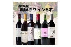 山梨県産満喫赤ワイン6本セット(1)002【1606769】
